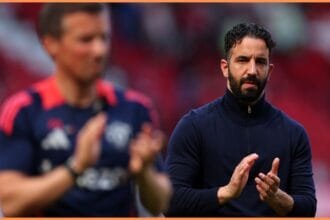 Man United manager Ruben Amorim