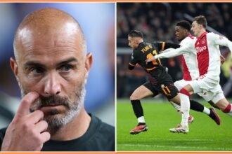 Enzo Maresca and Jorrel Hato