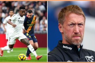 Arnau Martinez and Graham Potter