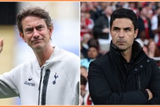 Thomas Frank and Mikel Arteta