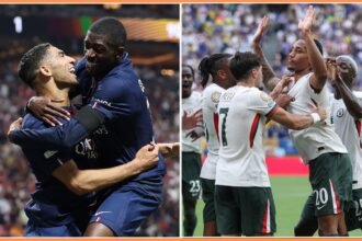 Ousmane Dembele and Joao Pedro