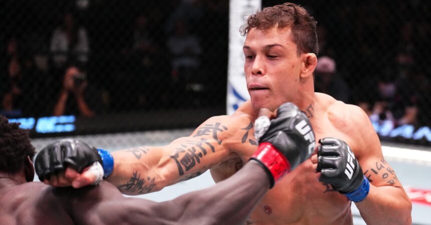 Caio Borralho says he is a backup fighter for the Dricus du Plessis vs. Khamzat Chimaev Main event at UFC 319