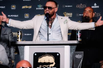Conor McGregor speaks to BKFC and Mike Perry in return, "Dance for Me" revealing a new signature that includes Yoel Romero