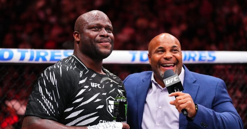 Derrick Lewis explains the postwar urination celebration at UFC Nashville: 'f*ck' em'