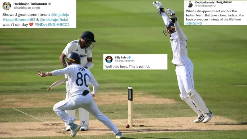 Fans Slam India As England Pull Off Stunning Comeback Victory At Lord S