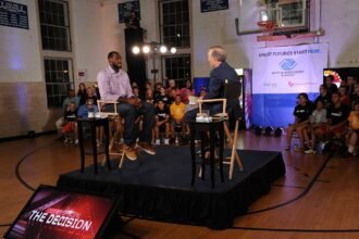 Fifteen years ago today, LeBron James joined the Miami Heat and shocked the NBA world.