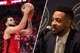 Fred Vanvriet comments CJ McCollum's success after taking over as new NBPA president