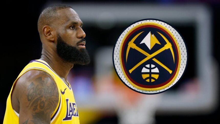 "I know that" ... Nick Wright is working on the possibility that the Denver Nuggets and LeBron James will sign in 2026