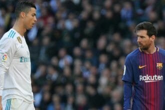 "I played with Messi and Ronaldo, and the English legend was my greatest teammate of all time."