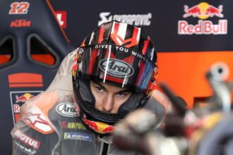 Injured Maverick Vinall "assessing his options," "incredible bad luck in Tech3."