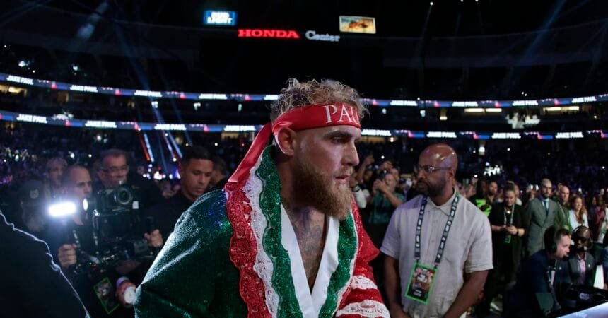 Jake Paul officially ranked as a cruiserweight in the latest WBA rankings