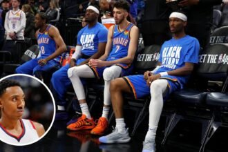 Jeff Teague warns that the Oklahoma City Thunderstar is a "tradable piece" despite a massive contract extension