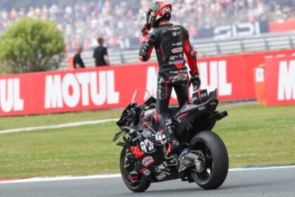 Marco Bezzecchi refers to the new Aprilia component "helpful in some places"