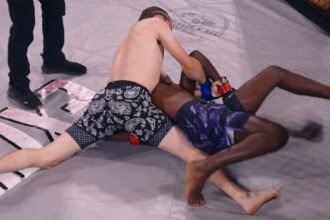 Missed the fist: fighter arms snap loudly in the most disgusting submission of 2025