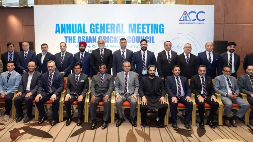 Mohsin Naqvi ACC Asia Cup 2025