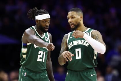Patrick Beverly responds when asked if Damian Lillard regrets his trade with the Milwaukee Bucks