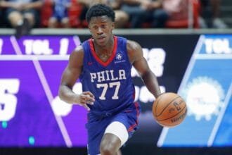 Philadelphia 76ers rookie VJ Edge.com reveals why he prefers the NBA over college after one summer league game