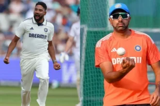 Ravichandran Ashwin Mohammed Siraj