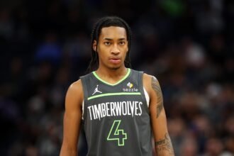 Rob Dillingham responds instantly to Joan Bellinger's sensational Timberwolves debut.