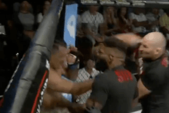 The fighter plane attacked by Sean Strickland responds to viral moments.