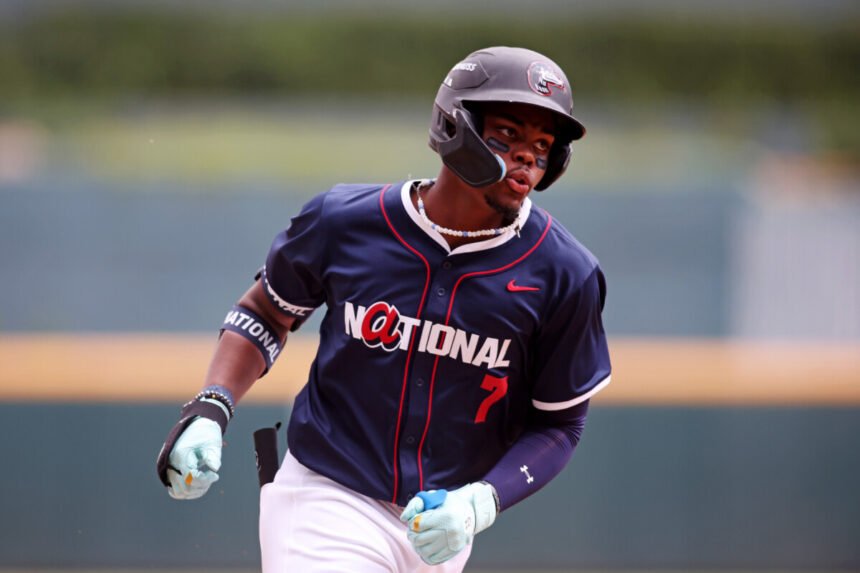 The Dodgers' top prospects win the futures game MVP and hope for the Dodgers for a very long time.
