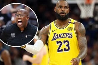 What LeBron James said about Mike Brown during the Sacramento Kings tennis talks volume about the New York Knicks head coach