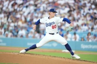 Dodgers calling the starting pitcher for Sunday's series finale vs. Astros