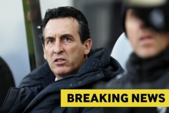 Aston Villa boss Unai Emery
