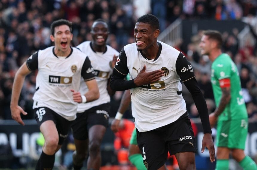 Cristhian Mosquera of Valencia CF