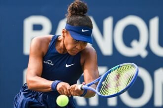 Osaka Naomi advanced to the Montreal quarterfinals after a 49-minute loss