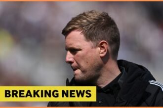 Eddie Howe plus yellow