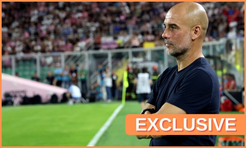 Man City manager Pep Guardiola