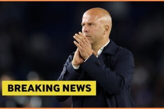 Liverpool manager Arne Slot