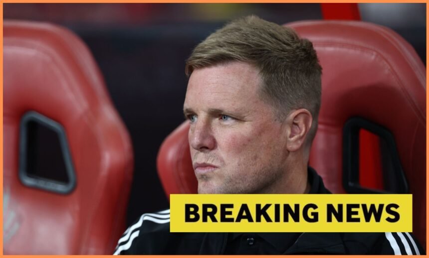 Newcastle United manager Eddie Howe