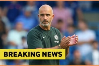 Chelsea manager Enzo Maresca