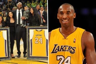 A statistical comparison of Kobe Bryant's performance in the iconic no-8 vs no-24 jersey