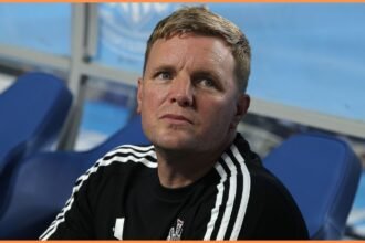 Newcastle United manager Eddie Howe