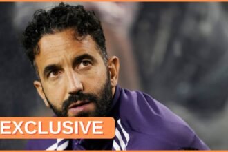 Man United manager Ruben Amorim