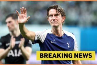 Tottenham manager Thomas Frank