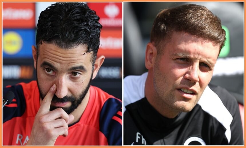 Ruben Amorim and Fabian Hurzeler