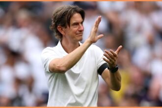 Tottenham manager Thomas Frank