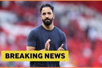 Man United manager Ruben Amorim