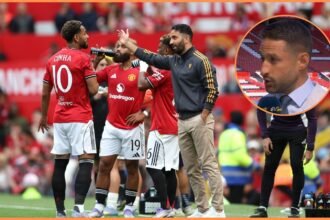 Ruben Amorim and David Ornstein