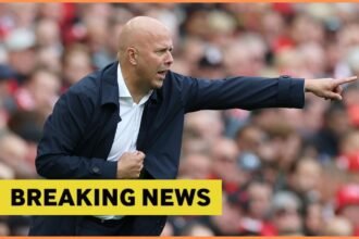 Liverpool manager Arne Slot