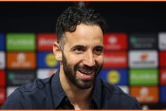 Man United manager Ruben Amorim