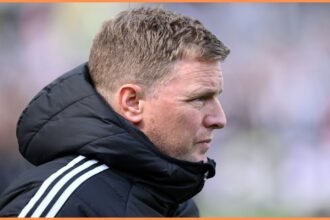 Newcastle United manager Eddie Howe