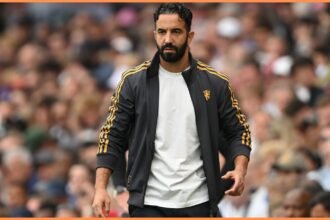 Man United manager Ruben Amorim