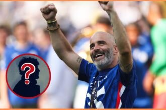 Enzo Maresca celebrates Chelsea