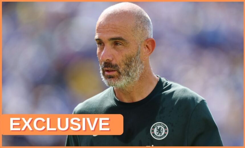 Chelsea manager Enzo Maresca