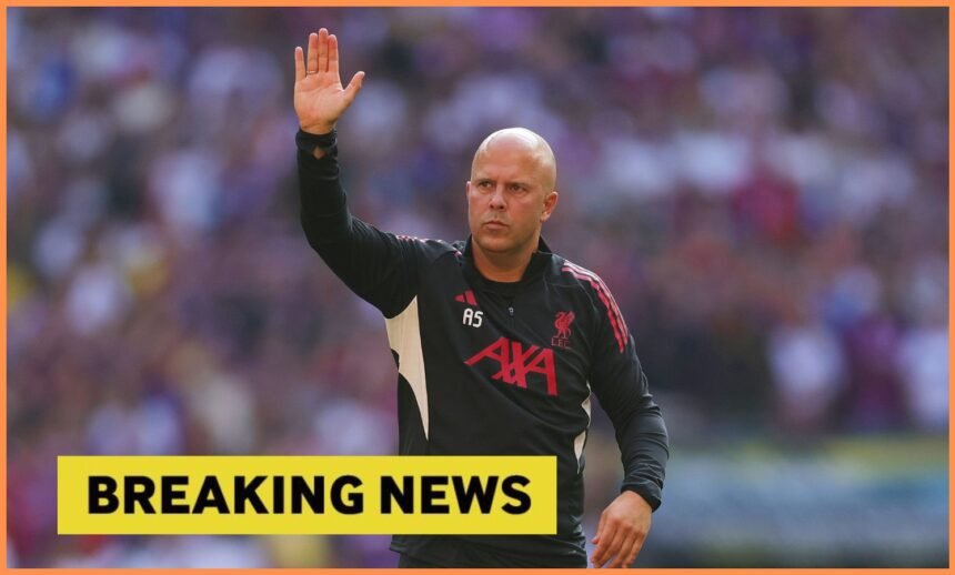 Liverpool manager Arne Slot